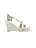 L.K. Bennett Metallic Silver Gold Wedges Size EU 38 1/2 - photo 1