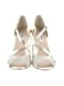 L.K. Bennett Metallic Silver Gold Wedges Size EU 38 1/2 - photo 2