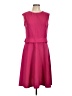Kasper 100% Polyester Solid Pink Casual Dress Size 10 - photo 1