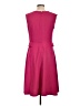 Kasper 100% Polyester Solid Pink Casual Dress Size 10 - photo 2