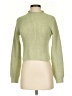 Zara Solid Green Turtleneck Sweater Size S - photo 1
