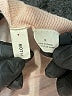 Moth 100% Merino Wool Pink Cardigan Size S - photo 7