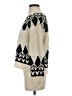 VICI 100% Acrylic Chevron-herringbone Ivory Pullover Sweater Size S - photo 5