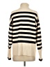 Zara Stripes Ivory Turtleneck Sweater Size S - photo 2