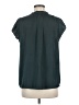 Fab'rik 100% Polyester Teal Short Sleeve Blouse Size M - photo 2