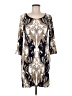 JBS Print Ivory Casual Dress Size 6 - photo 1