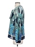 Rose + Olive Blue Long Sleeve Blouse Size S - photo 5