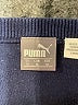 Puma Chevron-herringbone Blue Pullover Sweater Size M - photo 7