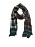 Zara Plaid Green Black Scarf One size - photo 1
