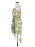City Studio 100% Polyester Paisley Green Cocktail Dress Size S - photo 5
