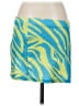 Unbranded Graphic Blue Casual Skirt Size 00 (estimated) - photo 2