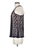 Ella Moss Blue Sleeveless Blouse Size S - photo 5