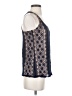 Ella Moss Blue Sleeveless Blouse Size S - photo 4