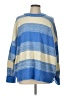 She + Sky Stripes Blue Pullover Sweater Size L - photo 1