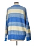 She + Sky Stripes Blue Pullover Sweater Size L - photo 2