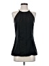 Calvin Klein 100% Polyester Black Sleeveless Blouse Size XS - photo 1