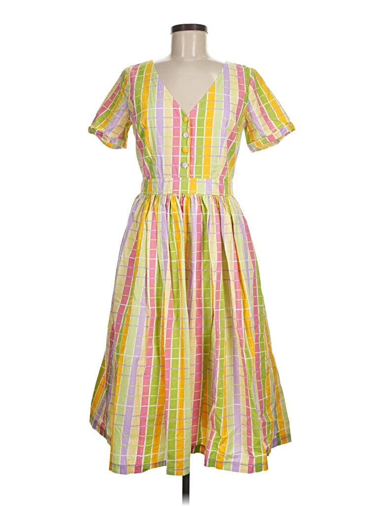 Pre-owned Modcloth Casual Dress In Yellow