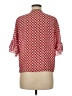 Max Studio 100% Polyester Red 3/4 Sleeve Blouse Size M - photo 2