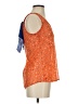 Edge 100% Polyester Orange Tank Top Size S - photo 4