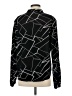 Unbranded Print Black Long Sleeve Blouse Size XS (estimated) - photo 2