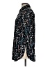 Unbranded 100% Polyester Print Black Long Sleeve Blouse Size L - photo 5