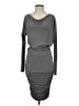 Athleta Solid Gray Casual Dress Size S - photo 1