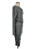 Athleta Solid Gray Casual Dress Size S - photo 4