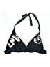 Lucky Brand Graphic Black Swimsuit Top Size L - photo 1