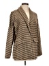 Unbranded 100% Polyester Houndstooth Brown Blazer Size L - photo 1