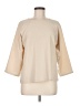 Unbranded Tan 3/4 Sleeve Top Size M - photo 1