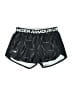 Under Armour 100% Polyester Graphic Black Athletic Shorts Size M - photo 1