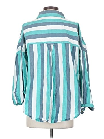 Anthropologie 3/4 Sleeve Button-Down Shirt (view 2)