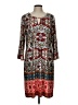Tacera Paisley Red Casual Dress Size L - photo 1