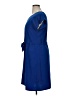 AGB Solid Blue Casual Dress Size 14 - photo 5