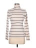 J.Crew 100% Cotton Ivory Long Sleeve Turtleneck Size M - photo 1