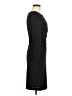 Pure Navy 100% Polyester Solid Black Cocktail Dress Size 6 - photo 4