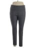 Stylus Solid Gray Active Pants Size 1X - photo 1