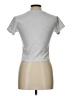 Assorted Brands Metallic Silver Short Sleeve Turtleneck Size L - photo 2