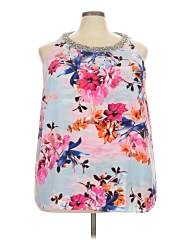 Jennifer Lopez Sleeveless Blouse (view 1)
