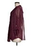 Daniel Rainn 100% Polyester Burgundy 3/4 Sleeve Blouse Size M - photo 5