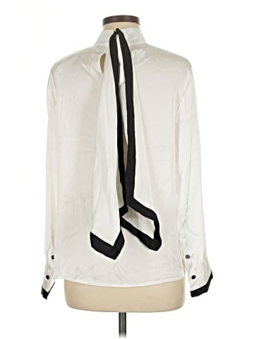 New York & Company Long Sleeve Blouse (view 2)