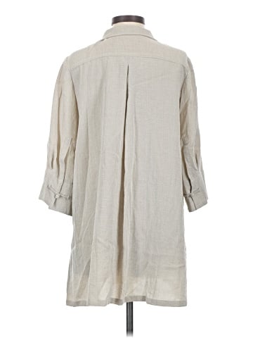Fridaze 3/4 Sleeve Button-Down Shirt (view 2)