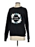 Gildan Floral Black Sweatshirt Size S - photo 1
