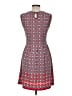 Max Studio Print Red Casual Dress Size M - photo 2