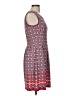 Max Studio Print Red Casual Dress Size M - photo 4