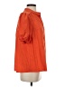Prettygarden Orange Short Sleeve Blouse Size S - photo 4
