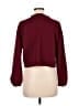 Unbranded Burgundy 3/4 Sleeve Top Size M - photo 2