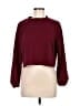Unbranded Burgundy 3/4 Sleeve Top Size M - photo 1