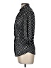 THX Thanx Collection Polka Dots Black 3/4 Sleeve Blouse Size M - photo 5