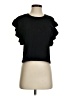 Zara Black Short Sleeve Top Size S - photo 1